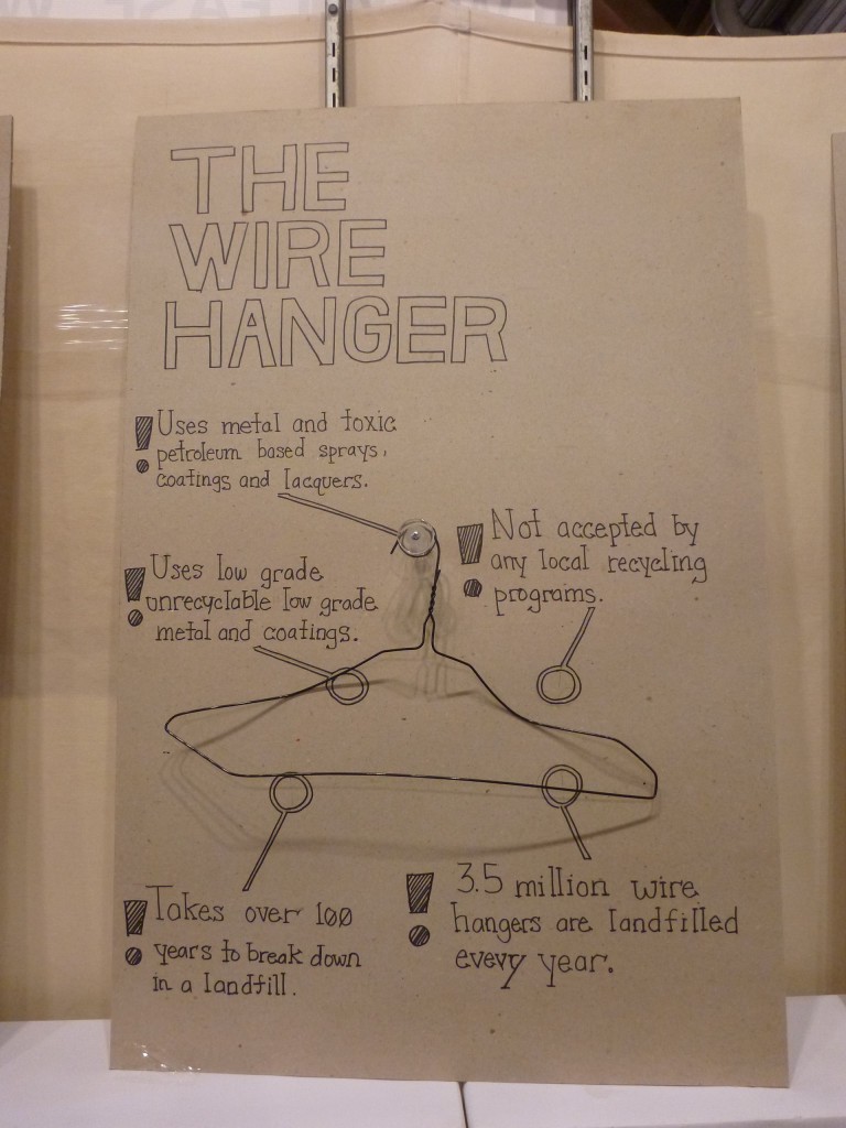 San Francisco Green Festival ditto wire hanger