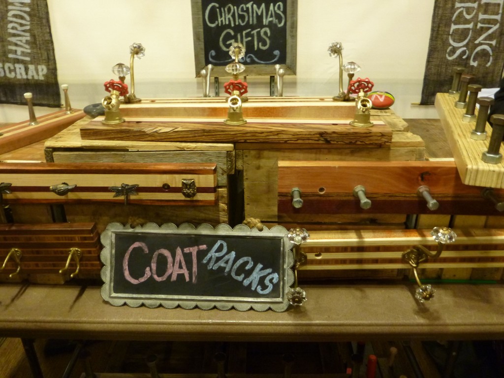 San Francisco Green Festival mac coat racks