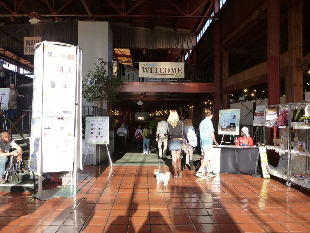 San Francisco Green Festival welcome entrance